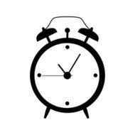 Clock Alarm Icon Vector Illustration N2