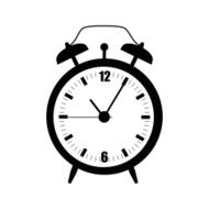 Clock Alarm Icon Vector Illustration N3