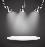 Background with Lighting Lamp Empty Space for Your Text or N29