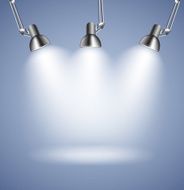 Background with Lighting Lamp Empty Space for Your Text or N30