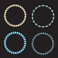 Ethnic Frame Ornamental Vector Illustration N6