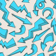 seamless blue arrows N2
