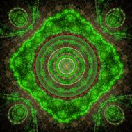 Green abstract background N22