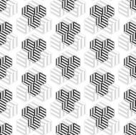 Seamless pattern with cubes Repeating modern stylish geometric background Simple N7