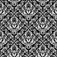 Damask seamless background N7