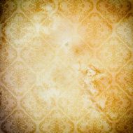Old grunge paper with vintage ornament N2