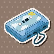 Audiotape theme elements N46