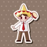 Mexican theme elements N75