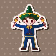 Mexican theme elements N76