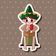 Mexican theme elements N78