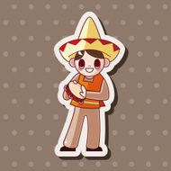Mexican theme elements N80