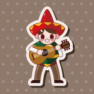 Mexican theme elements N81