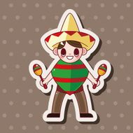 Mexican theme elements N83