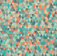 Seamless Abstract Colorful background with triangle pattern N2