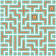 Seamless colorful Abstract background made of tetris shapes N2