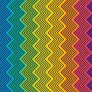 zig-zag strip design pattern