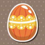 easter egg theme elements background eps10 N55