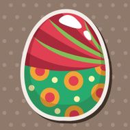 easter egg theme elements background eps10 N61