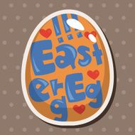 easter egg theme elements background eps10 N62