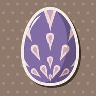 easter egg theme elements background eps10 N65