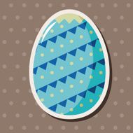 easter egg theme elements background eps10 N66
