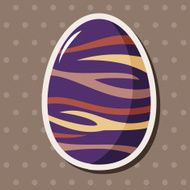 easter egg theme elements background eps10 N68