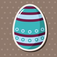 easter egg theme elements background eps10 N71