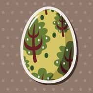 easter egg theme elements background eps10 N72