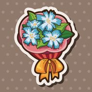 flower bouquet theme elements vector eps N64