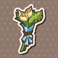 flower bouquet theme elements vector eps N71