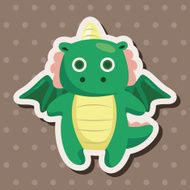 dragon theme elements vector eps N70