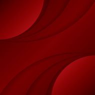 Abstract Red Background with Wavy Lines N2