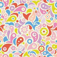 Colorful geometric seamless pattern