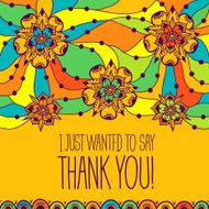 Greeting card I just wanted to say thank you