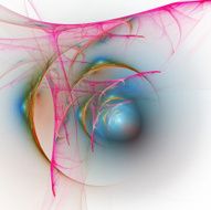 Abstract fractal background N160