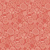 Seamless pattern of Easter eggs N2