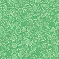 Seamless pattern of Easter eggs N3