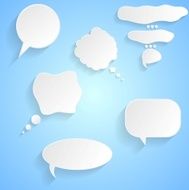 Speech bubbles design