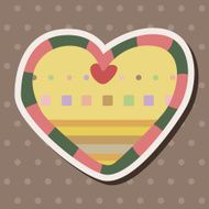 love heart cartoon elements vector eps N56