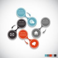 Infographic Templates for Business Vector Illustration N2052