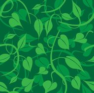 Seamless Leafy Pattern N2