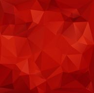 Red Polygonal Mosaic Background Creative Art Business Design Templates N5