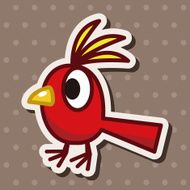 bird cartoon theme elements N50