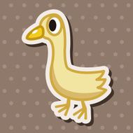 bird cartoon theme elements N52