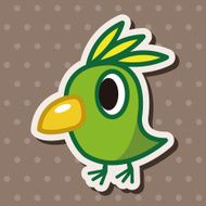 bird cartoon theme elements N55