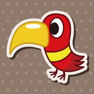 bird cartoon theme elements N56