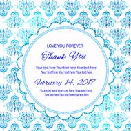 Flower Invitation card N10