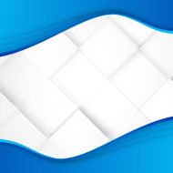 Vector abstract background design wavy N19
