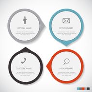 Infographic Templates for Business Vector Illustration N2100