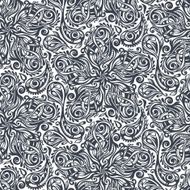 Seamless ornate floral pattern N7